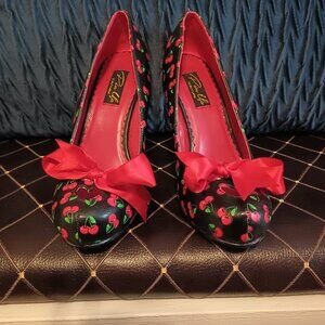 Cherry Pinup couture heels